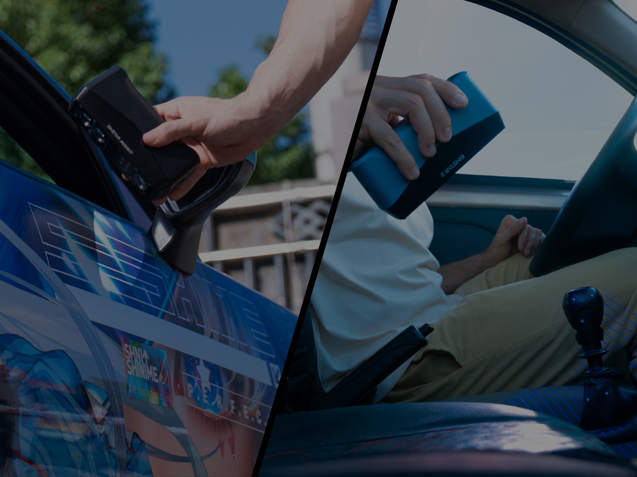 EINSTAR 2 and EINSTAR Rockit 3d Scanner