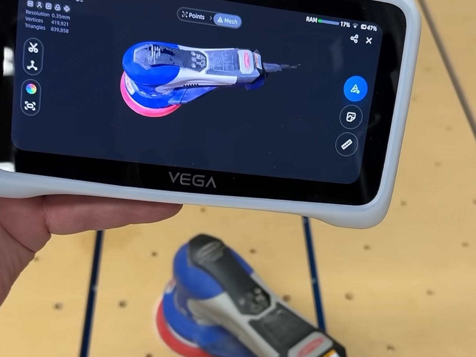 EINSTAR vega 3D scanner