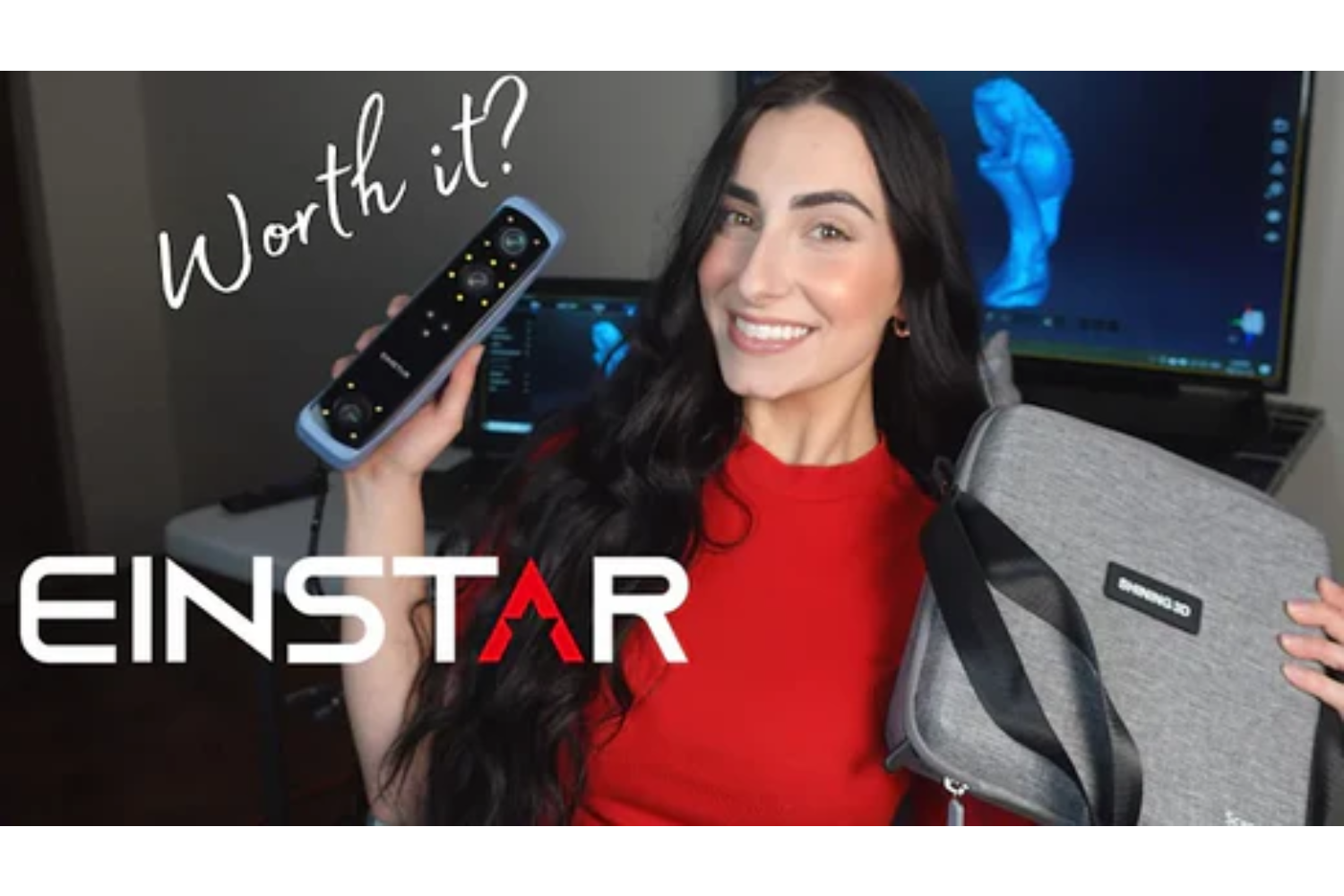 Turing Yourself As A Unique Easter Chocolate Using Einstar Multifunctional 3D Scanner