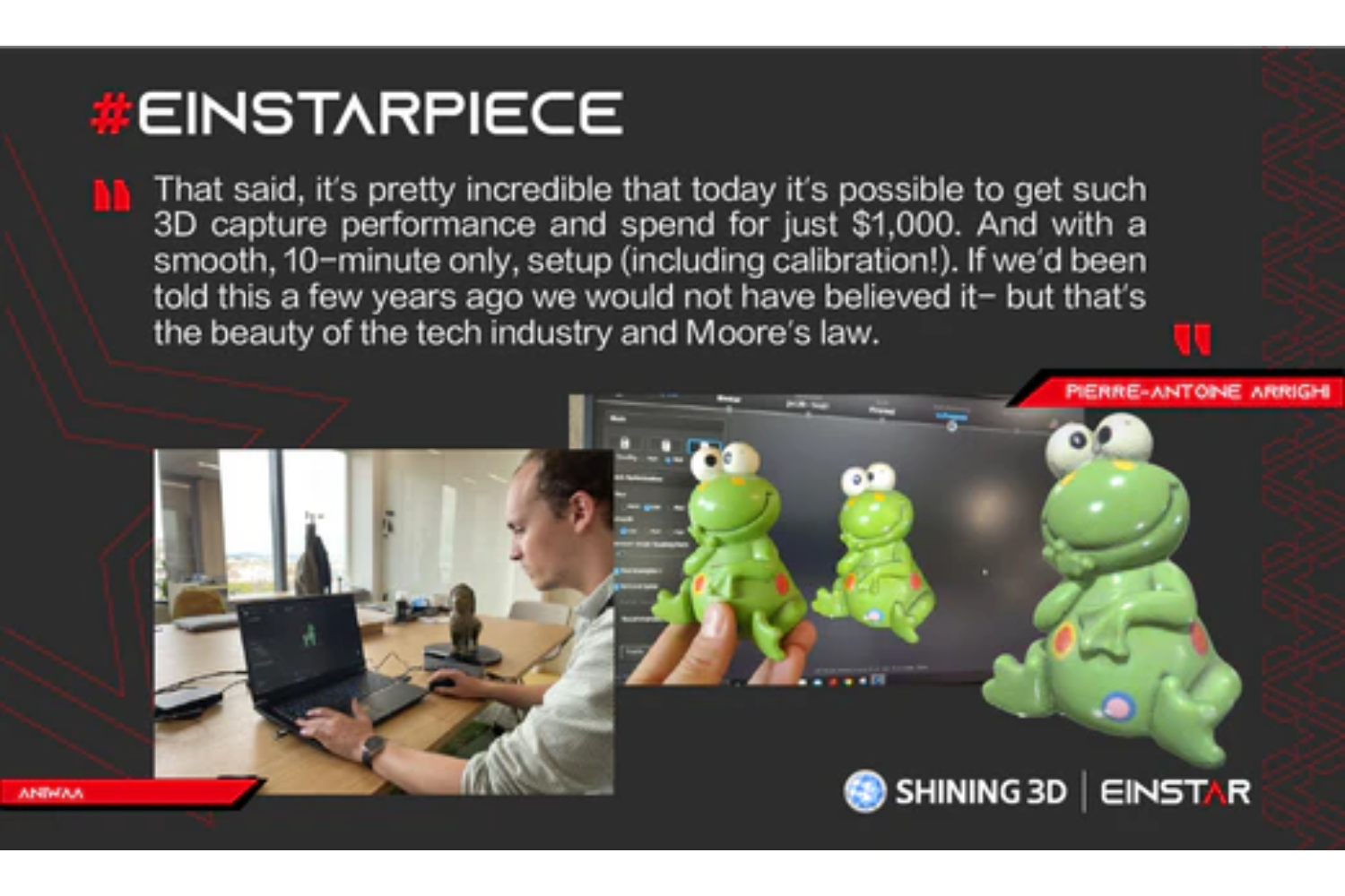 SHINING 3D EINSTAR 3D Scanner reviewed by Aniwaa