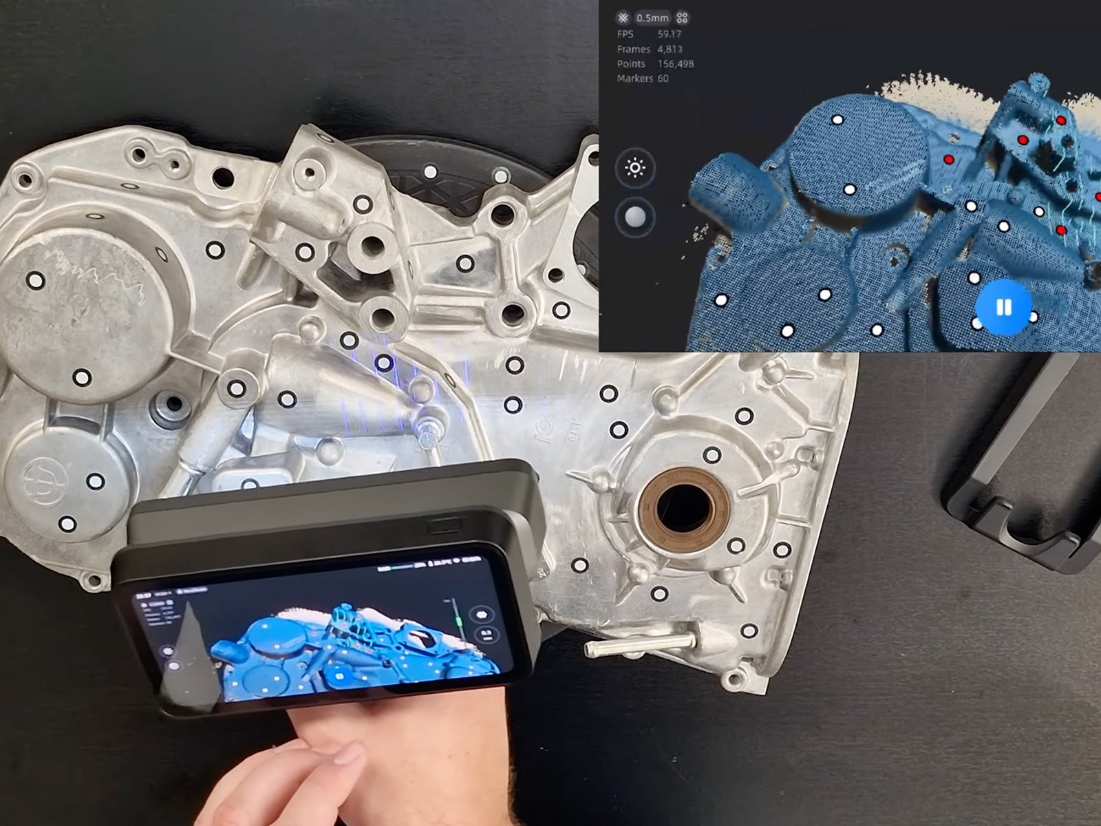 EinScan Rigil Lite Redefines On-Device 3D Scanning