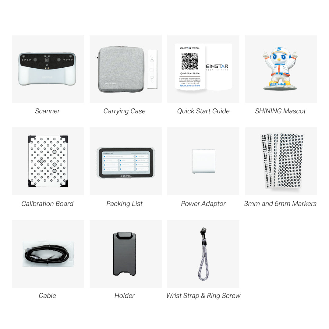 EINSTAR VEGA-Wireless All-In-One 3D Scanner - einstar