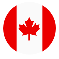 Icon of the Canadian flag, used in the 'Select Your Country or Region' section for EINSTAR and VEGA 3D scanners.