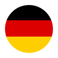 Icon of the German flag, used in the 'Select Your Country or Region' section for EINSTAR and VEGA 3D scanners.
