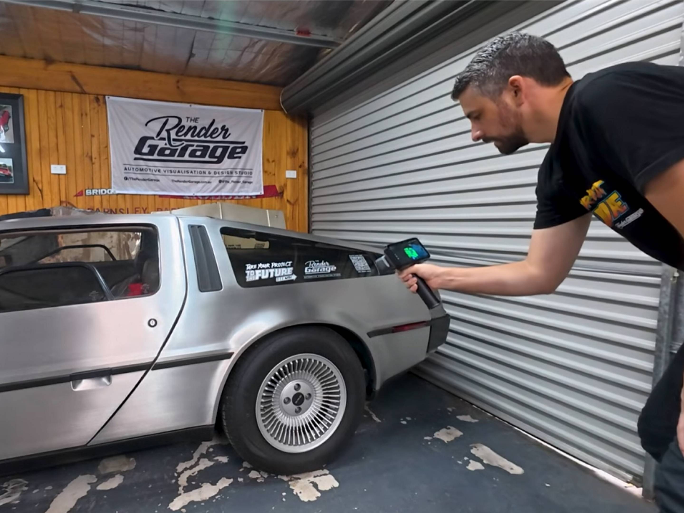 EinScan Rigil 3D Scanner for Vehicle Scanning: Professional Field-to-Studio Workflow – EINSTAR