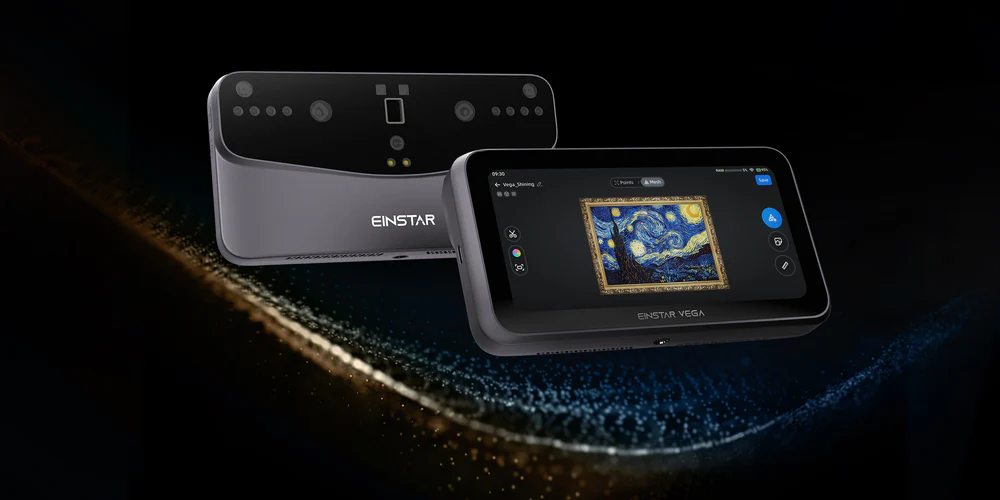 The EINSTAR VEGA-Wireless All-In-One 3D Scanner: A Key to Enhanced Productivity