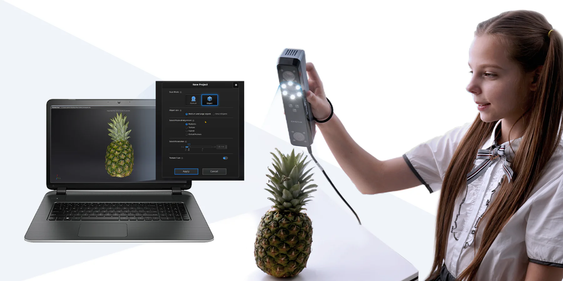 Why EINSTAR's Portable 3D Scanner Is the Ideal 3D Object Scanner for E