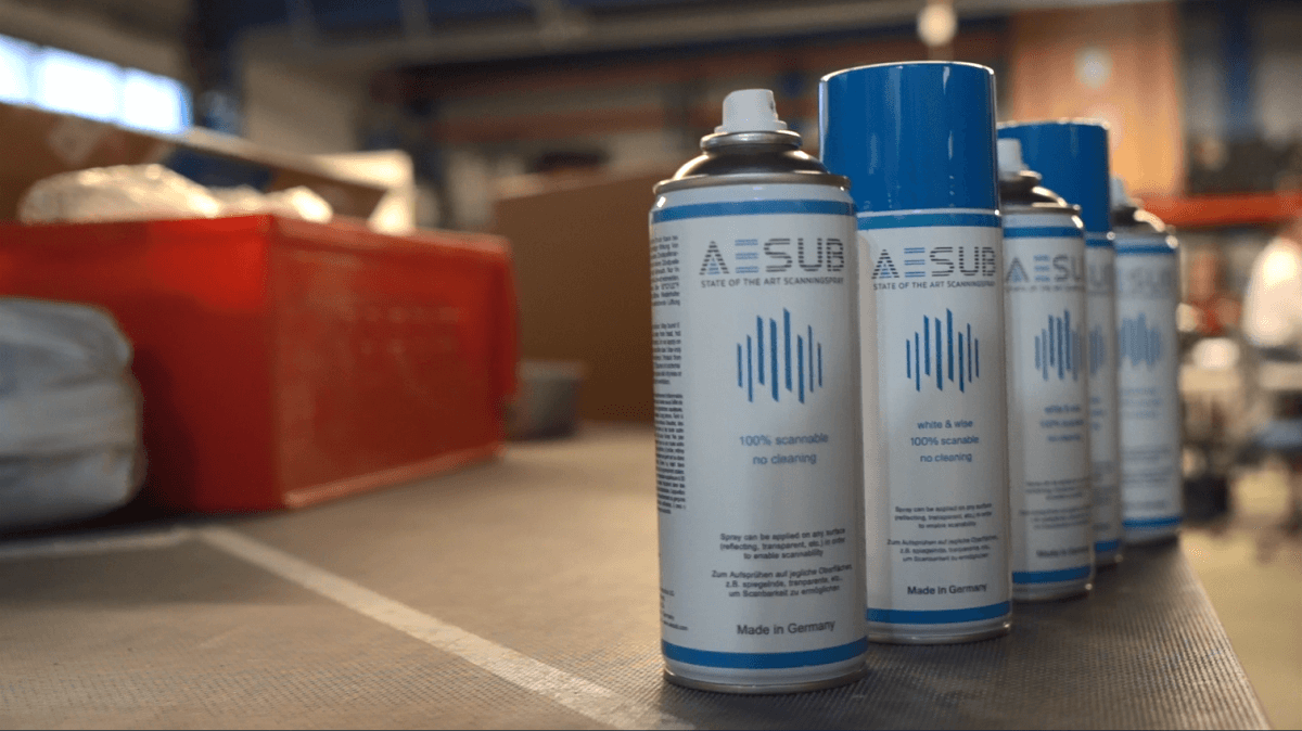 Discover EINSTAR: Revolutionizing 3D Scanning with AESUB Blue Spray