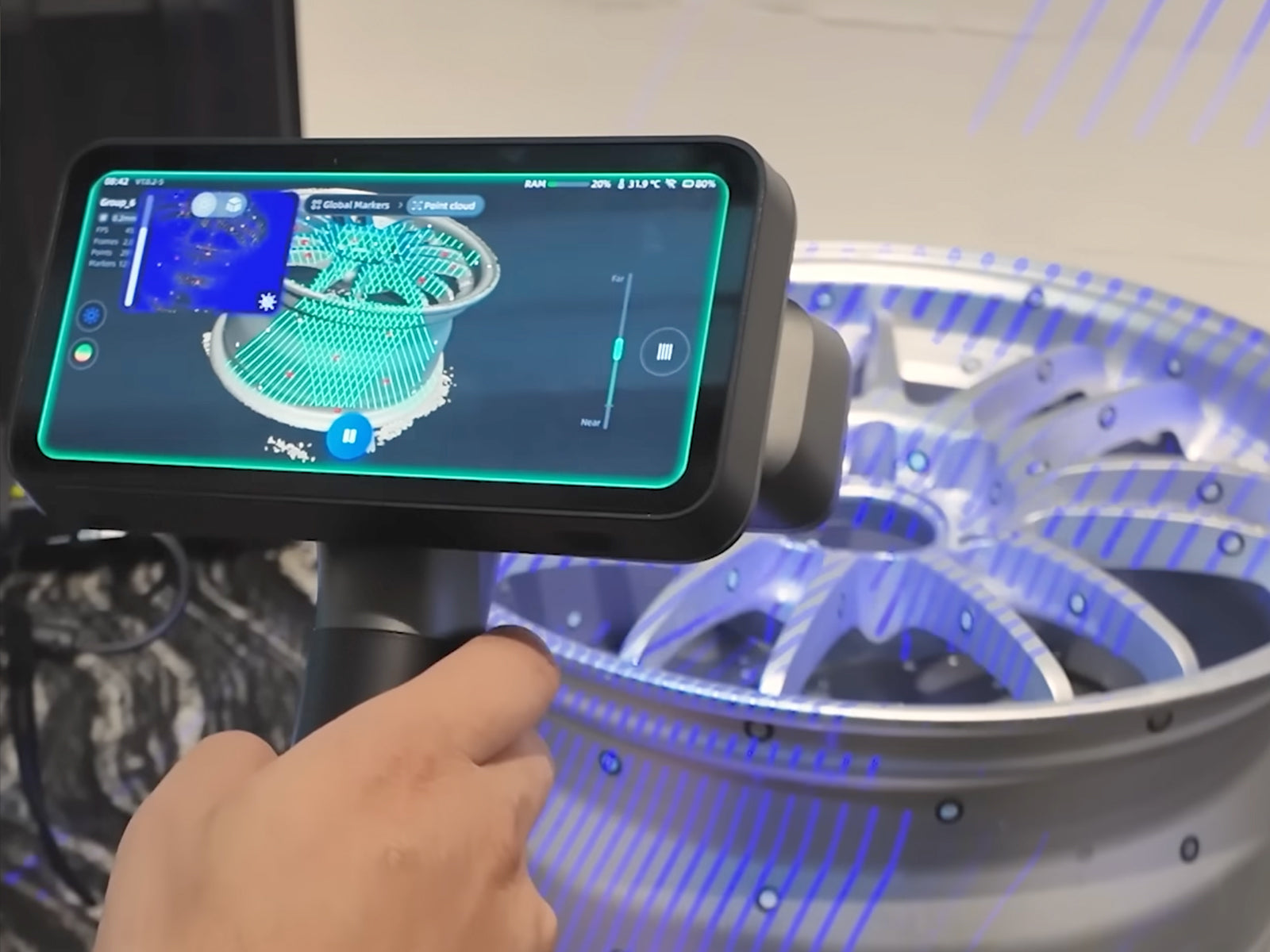 EinScan Rigil 3D Scanner