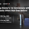 Webinar Invitation: Celebrate Einstar's 1st Anniversary with More Fantastic Offers than Ever Before!