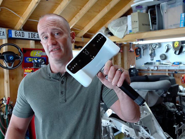 Couch Built using VEGA 3D scanner for scanning