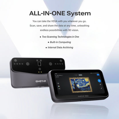 EINSTAR VEGA-Wireless All-In-One 3D Scanner - einstar