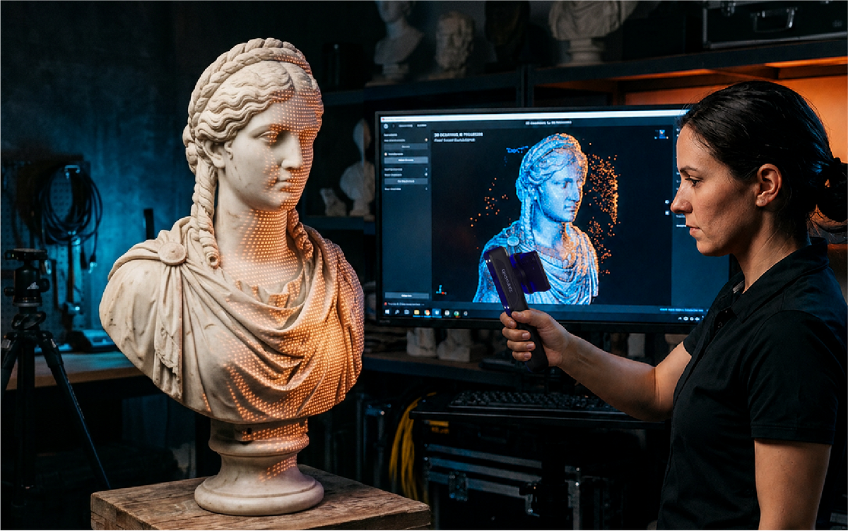 Capture & Preserve Sculpture Digital Assets