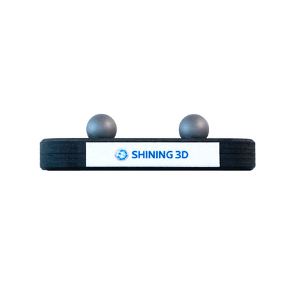 SHINING 3D 30mm Matte Ball Plate for 3D scanner calibration and reference.