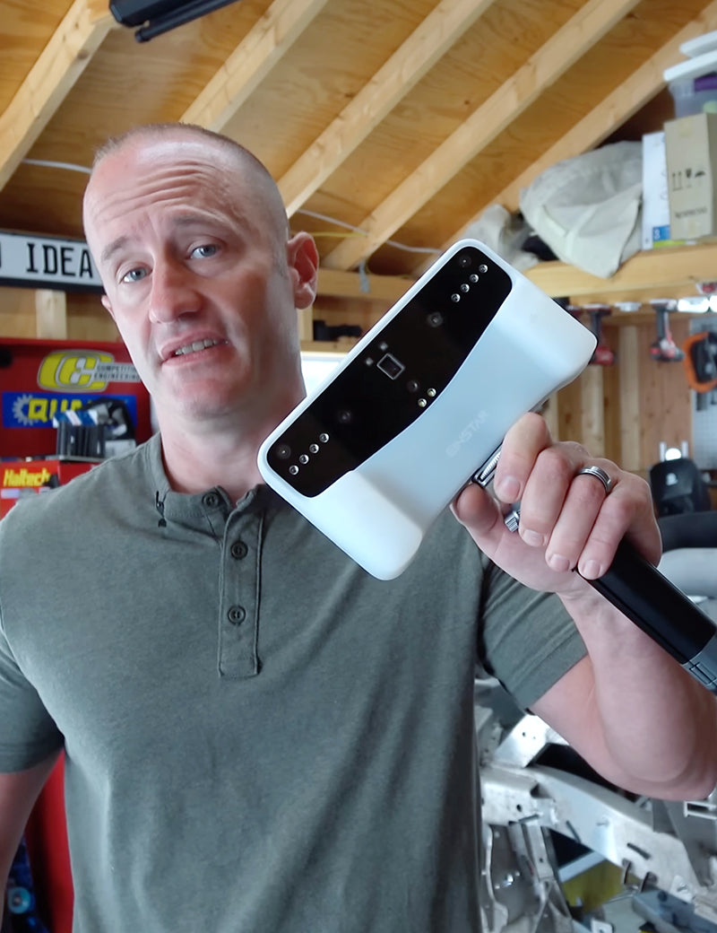 Couch Built using VEGA 3D scanner for scanning