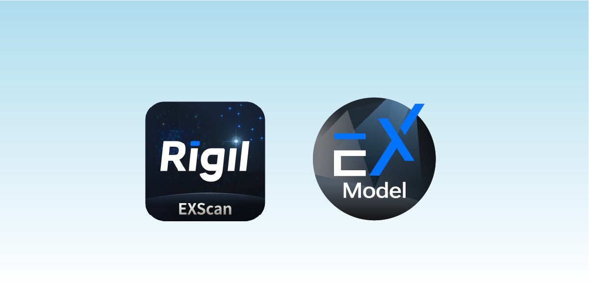 EinScan Rigil Lite scan-to-design tools: EXScan and EXModel
