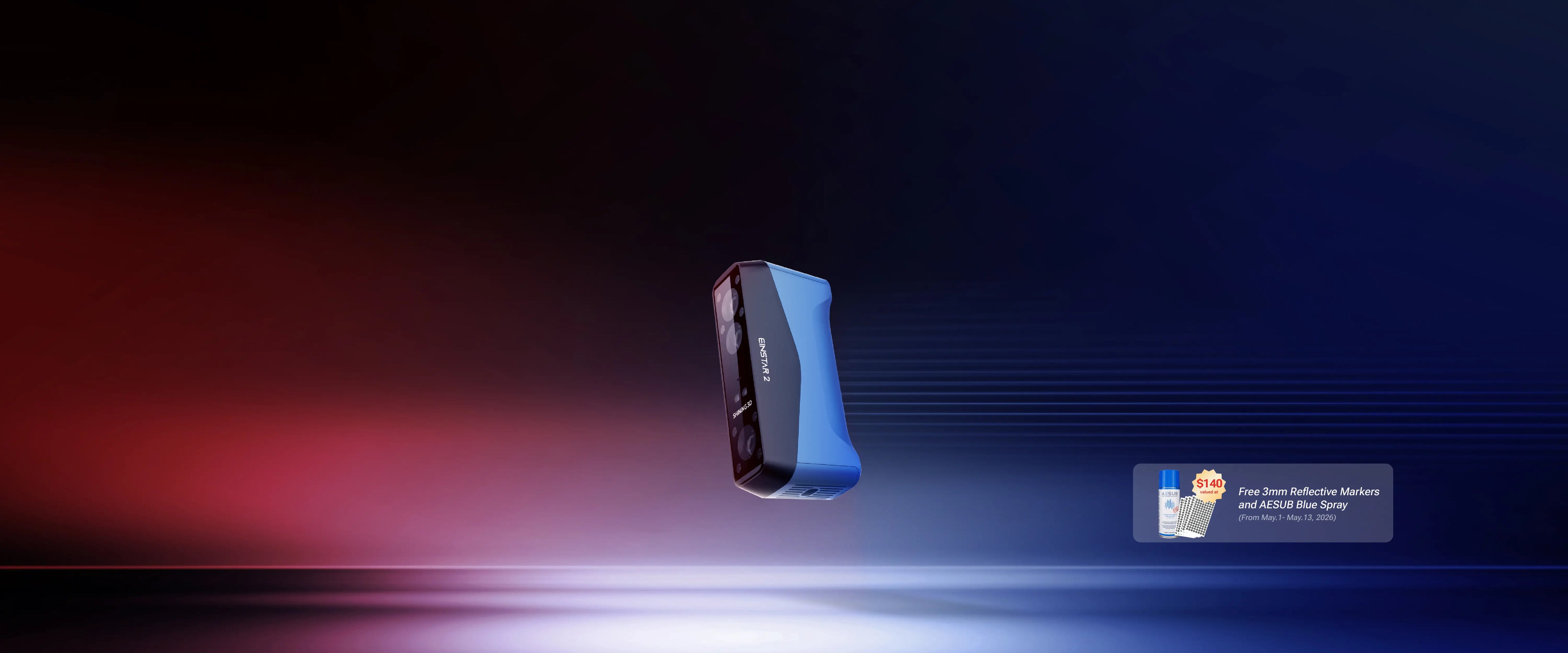 EINSTAR 2 Handheld 3D Scanner